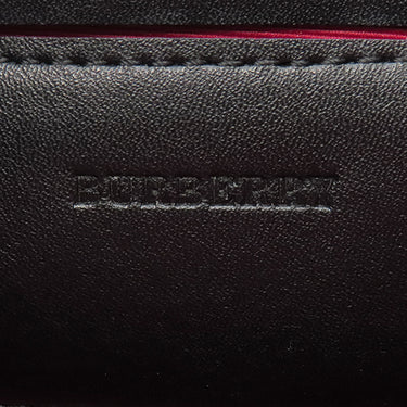 バーバリー BURBERRY ノバチェック クロスボディ 8010152 ベージュ×ブラック ナイロン レザー ショルダーバッグ シルバー金具 黒 斜め掛け