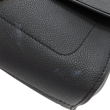 ルイヴィトン LOUIS VUITTON サンジェルマン PM M48931 ノワール モノグラムアンプラント ショルダーバッグ ゴールド金具 黒