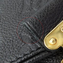 ルイヴィトン LOUIS VUITTON サンジェルマン PM M48931 ノワール モノグラムアンプラント ショルダーバッグ ゴールド金具 黒