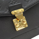 ルイヴィトン LOUIS VUITTON サンジェルマン PM M48931 ノワール モノグラムアンプラント ショルダーバッグ ゴールド金具 黒