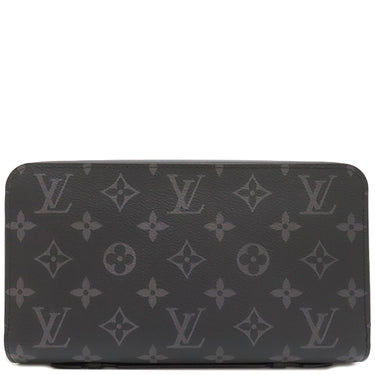 ルイヴィトン LOUIS VUITTON ジッピーXL M61698 モノグラムエクリプス モノグラムキャンバス モノグラムエクリプスキャンバス 長財布 シルバー金具 黒 ラウンドファスナー