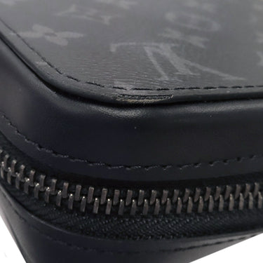ルイヴィトン LOUIS VUITTON ジッピーXL M61698 モノグラムエクリプス モノグラムキャンバス モノグラムエクリプスキャンバス 長財布 シルバー金具 黒 ラウンドファスナー
