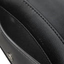 セリーヌ CELINE トリオンフ フラップ付き カードホルダー ブラック カーフ カードケース シルバー金具 黒 カード入れ 名刺入れ