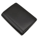 セリーヌ CELINE トリオンフ フラップ付き カードホルダー ブラック カーフ シャイニーカーフスキン カードケース ゴールド金具 黒 カード入れ 名刺入れ