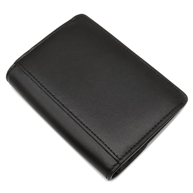 セリーヌ CELINE トリオンフ フラップ付き カードホルダー ブラック カーフ シャイニーカーフスキン カードケース ゴールド金具 黒 カード入れ 名刺入れ