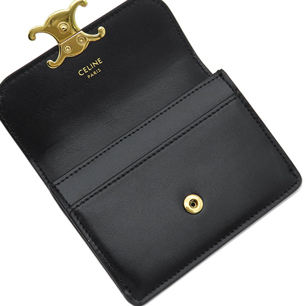 CELINE セリーヌ トリオンフ フラップカードホルダー カード CELINE セリーヌ トリオンフ フラップカードホルダー カード