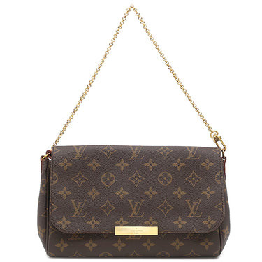 ルイヴィトン LOUIS VUITTON フェイボリット PM M40717 モノグラム モノグラムキャンバス 2WAYバッグ ゴールド金具 茶 ショルダーバッグ ハンドバッグ