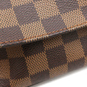 ルイヴィトン LOUIS VUITTON ミュゼット サルサ ロングストラップ N51300 ダミエエベヌ ダミエキャンバス ショルダーバッグ ゴールド金具 茶 肩掛け