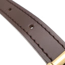 ルイヴィトン LOUIS VUITTON ミュゼット サルサ ロングストラップ N51300 ダミエエベヌ ダミエキャンバス ショルダーバッグ ゴールド金具 茶 肩掛け