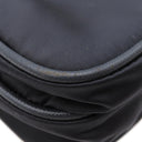 プラダ PRADA 三角ロゴ ショルダ― VA0269 NERO ナイロン レザー テスート サフィアーノ ショルダーバッグ シルバー金具 黒 斜め掛け