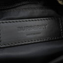 バーバリー BURBERRY レオ アニマルプリント ナイロン カーキ×オレンジ ナイロン ボディバッグ シルバー金具 アニマル柄 レオパード