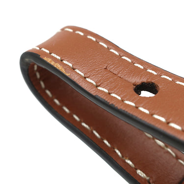 セリーヌ CELINE ミニ バーティカル カバ ホワイト レザー トリオンフキャンバス 2WAYバッグ ゴールド金具 白 トート ショルダー