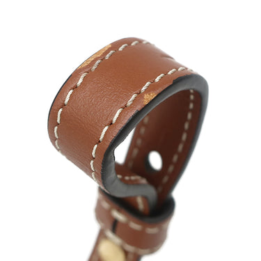 セリーヌ CELINE ミニ バーティカル カバ ホワイト レザー トリオンフキャンバス 2WAYバッグ ゴールド金具 白 トート ショルダー