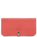 エルメス HERMES ドゴン ロング ブーゲンビリア トリヨンクレマンス 長財布 シルバー金具