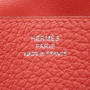 エルメス HERMES ドゴン ロング ブーゲンビリア トリヨンクレマンス 長財布 シルバー金具