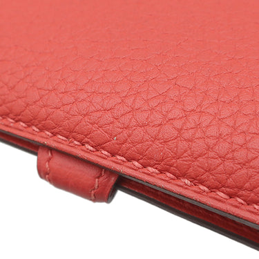 エルメス HERMES ドゴン ロング ブーゲンビリア トリヨンクレマンス 長財布 シルバー金具