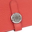 エルメス HERMES ドゴン ロング ブーゲンビリア トリヨンクレマンス 長財布 シルバー金具