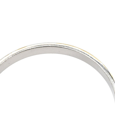 エルメス HERMES サンチュール ブラウンXシルバー レザー メタル バングル 赤茶 ブレスレット ベルトモチーフ　