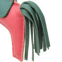 エルメス HERMES ロデオPM ローズアザレ×マラカイト×ライム アニョーミロ バッグチャーム ピンク 緑 黄色