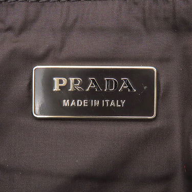 プラダ PRADA B10661 ナチュラル レザー キャンバス PELLICCIA WINTER ショルダーバッグ シルバー金具 ハムスター ファー 斜め掛け 茶