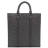 ルイヴィトン LOUIS VUITTON サックプラ M46452 モノグラムエクリプス モノグラムキャンバス モノグラムエクリプスキャンバス 2WAYバッグ シルバー金具 黒 ショルダー トートバッグ