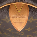 ルイヴィトン LOUIS VUITTON キーポル 45 M41428 モノグラム モノグラムキャンバス ボストンバッグ ゴールド金具 茶 イニシャル刻印あり 鍵・パドロック欠品