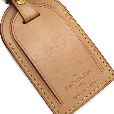 ルイヴィトン LOUIS VUITTON キーポル 45 M41428 モノグラム モノグラムキャンバス ボストンバッグ ゴールド金具 茶 イニシャル刻印あり 鍵・パドロック欠品