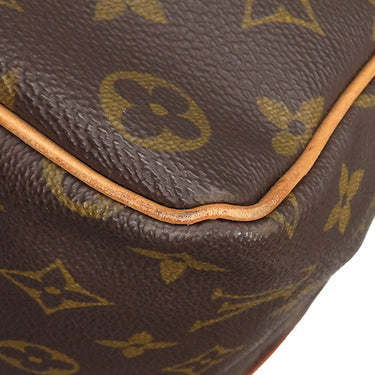 ルイヴィトン LOUIS VUITTON キーポル 45 M41428 モノグラム モノグラムキャンバス ボストンバッグ ゴールド金具 茶 イニシャル刻印あり 鍵・パドロック欠品