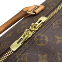 ルイヴィトン LOUIS VUITTON キーポル 45 M41428 モノグラム モノグラムキャンバス ボストンバッグ ゴールド金具 茶 イニシャル刻印あり 鍵・パドロック欠品