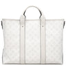 ルイヴィトン LOUIS VUITTON ウィークエンド トートＮM M30919 オプティック ホワイト タイガ モノグラムキャンバス 2WAYバッグ シルバー金具