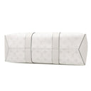 ルイヴィトン LOUIS VUITTON ウィークエンド トートＮM M30919 オプティック ホワイト タイガ モノグラムキャンバス 2WAYバッグ シルバー金具