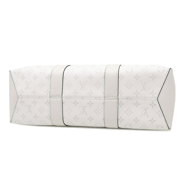 ルイヴィトン LOUIS VUITTON ウィークエンド トートＮM M30919 オプティック ホワイト タイガ モノグラムキャンバス 2WAYバッグ シルバー金具