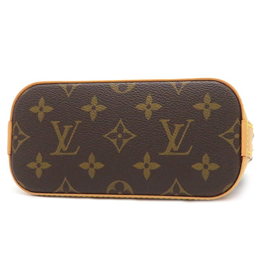 ルイヴィトン LOUIS VUITTON ナノ アルマ M12199 モノグラム×キャンディレッド モノグラムキャンバス ショルダーバッグ ゴールド金具 茶 ヴィヴィエンヌ ホリデー コレクション