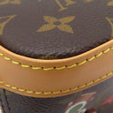 ルイヴィトン LOUIS VUITTON ナノ アルマ M12199 モノグラム×キャンディレッド モノグラムキャンバス ショルダーバッグ ゴールド金具 茶 ヴィヴィエンヌ ホリデー コレクション