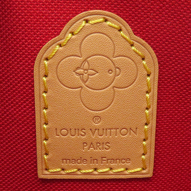 ルイヴィトン LOUIS VUITTON ナノ アルマ M12199 モノグラム×キャンディレッド モノグラムキャンバス ショルダーバッグ ゴールド金具 茶 ヴィヴィエンヌ ホリデー コレクション