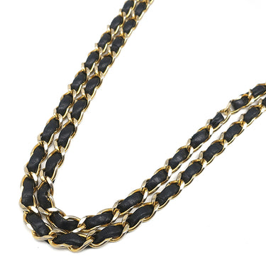 シャネル CHANEL マトラッセ 25 チェーン ショルダー ブラック ラムスキン ショルダーバッグ ゴールド金具 黒 Wフラップ