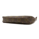 ルイヴィトン LOUIS VUITTON ポシェット アクセソワール M40712 モノグラム モノグラムキャンバス アクセサリーポーチ ゴールド金具 茶 ハンドバッグ
