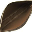 ルイヴィトン LOUIS VUITTON ポシェット アクセソワール M40712 モノグラム モノグラムキャンバス アクセサリーポーチ ゴールド金具 茶 ハンドバッグ