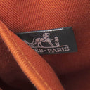 エルメス HERMES ヴァルパライソPM ポティロン トワルシェブロン レザー ハンドバッグ シルバー金具