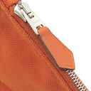 エルメス HERMES ヴァルパライソPM ポティロン トワルシェブロン レザー ハンドバッグ シルバー金具