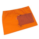 エルメス HERMES ヴァルパライソPM ポティロン トワルシェブロン レザー ハンドバッグ シルバー金具