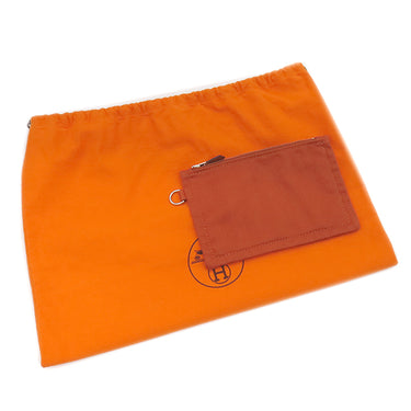 エルメス HERMES ヴァルパライソPM ポティロン トワルシェブロン レザー ハンドバッグ シルバー金具