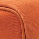 エルメス HERMES ヴァルパライソPM ポティロン トワルシェブロン レザー ハンドバッグ シルバー金具