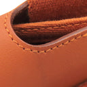 エルメス HERMES ヴァルパライソPM ポティロン トワルシェブロン レザー ハンドバッグ シルバー金具