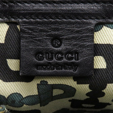 グッチ GUCCI ニュージャッキー 145817 ブラック レザー グッチシマレザー トートバッグ シャンパンゴールド金具 ゴールド金具 黒 GG ハンドバッグ