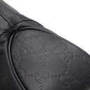 グッチ GUCCI ニュージャッキー 145817 ブラック レザー グッチシマレザー トートバッグ シャンパンゴールド金具 ゴールド金具 黒 GG ハンドバッグ