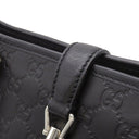 グッチ GUCCI ニュージャッキー 145817 ブラック レザー グッチシマレザー トートバッグ シャンパンゴールド金具 ゴールド金具 黒 GG ハンドバッグ