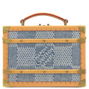 ルイヴィトン LOUIS VUITTON ハンドル トランク N40626 ダミエデニム コットンキャンバス ダミエデニム3Dコットンキャンバス ショルダーバッグ ゴールド金具 ショルダー 斜め掛け