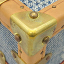 ルイヴィトン LOUIS VUITTON ハンドル トランク N40626 ダミエデニム コットンキャンバス ダミエデニム3Dコットンキャンバス ショルダーバッグ ゴールド金具 ショルダー 斜め掛け