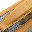 ルイヴィトン LOUIS VUITTON ハンドル トランク N40626 ダミエデニム コットンキャンバス ダミエデニム3Dコットンキャンバス ショルダーバッグ ゴールド金具 ショルダー 斜め掛け
